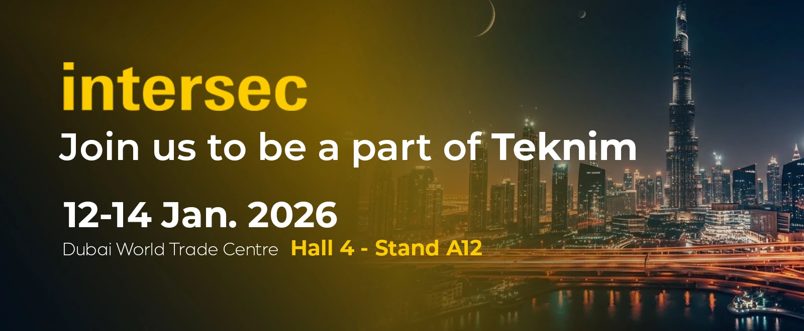 intersec Join us to be a part of Teknim