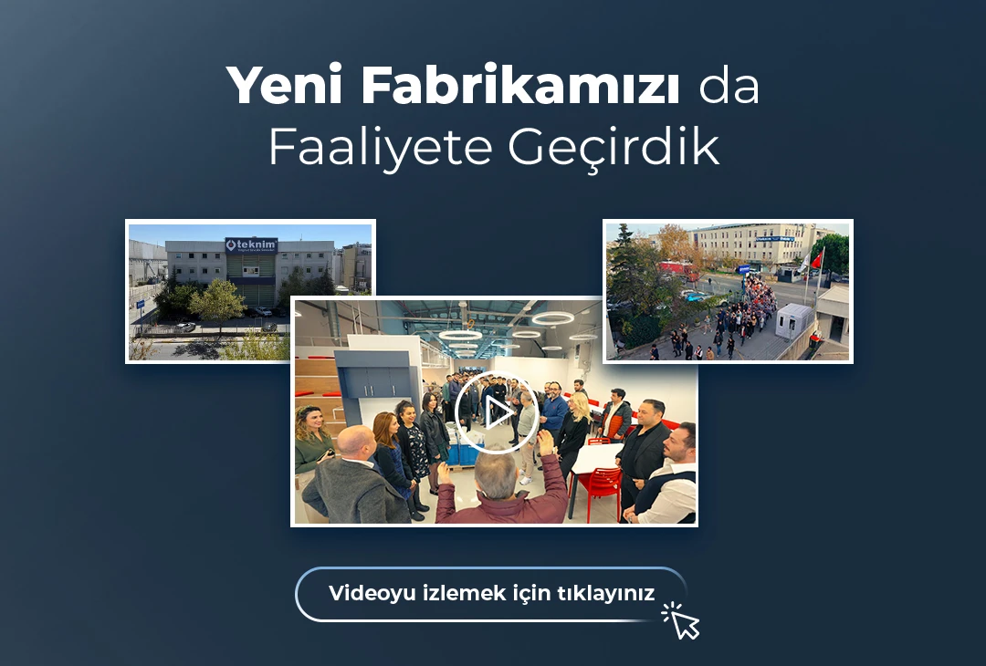 Yeni Fabrikamızı da Faaliyete Geçirdik.