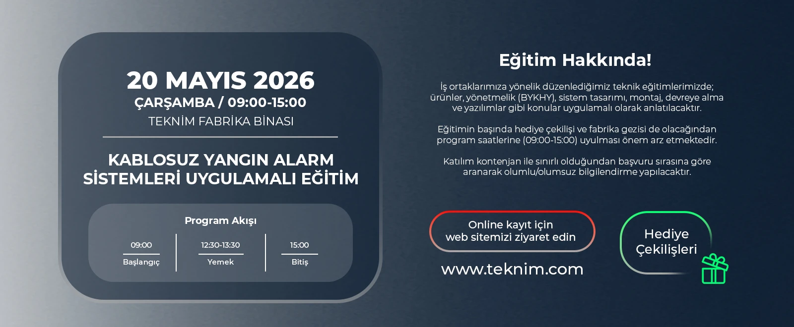 Kablosuz Yangın Alarm Sistemleri Uygulamalı Eğitim