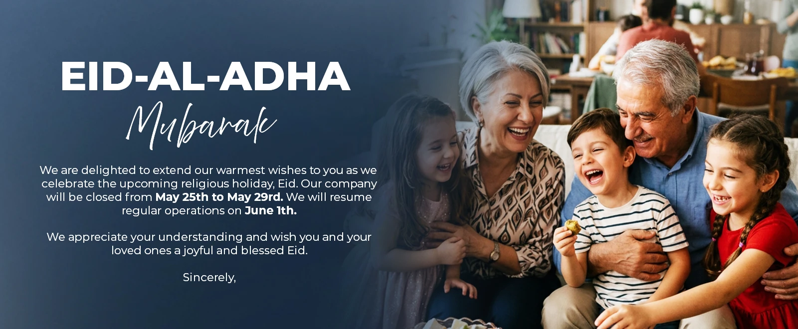 EID-AL-ADHA MUBARAK
