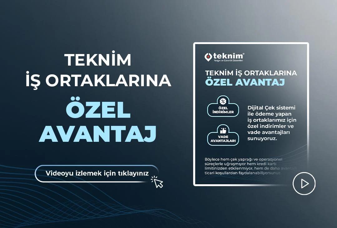 Teknim İş Ortaklarına Özel Avantaj