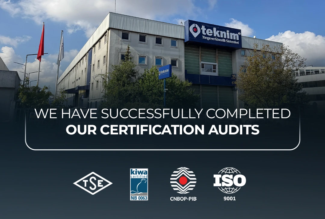 We Have Successfully Completed Our Certification Audits